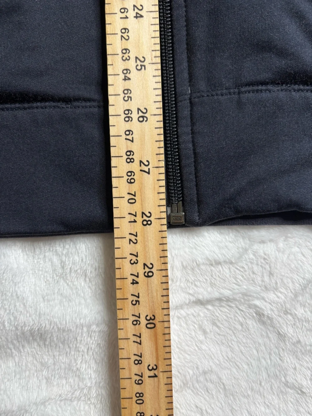 Banana Republic Navy Zip-Up Bomber Jacket with Contrast Stripes
